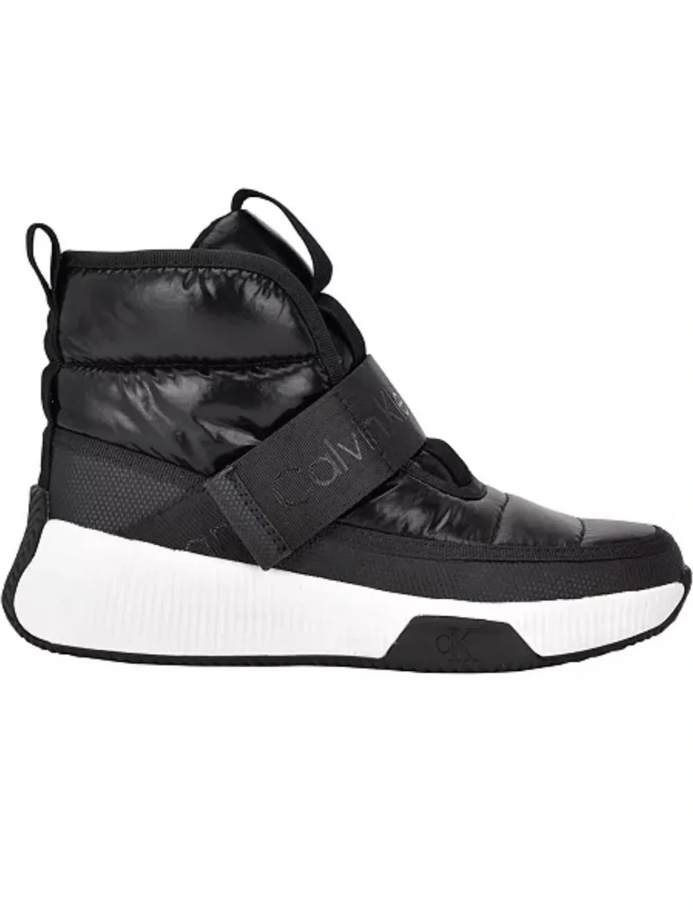 New Calvin Klein Jeans Women's Mabon Cozy Nylon High Top Sneakers